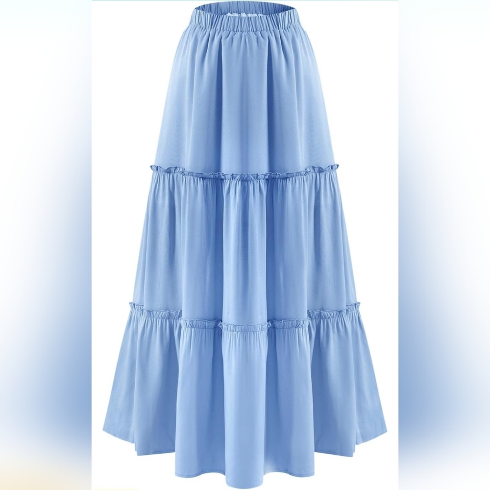 CASUAL LONG SKIRT